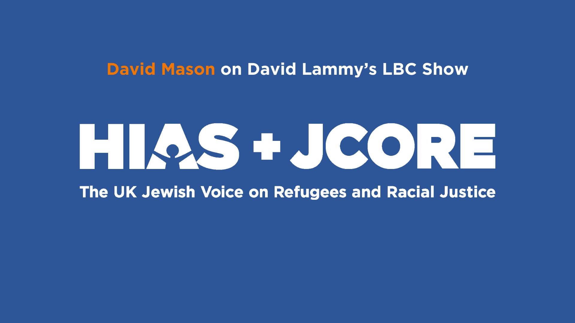 David Mason calls for communities to stand together on David Lammy’s LBC show